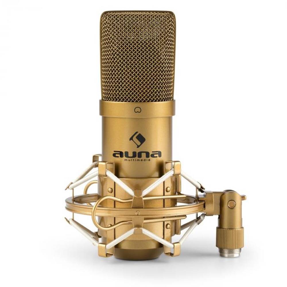 Auna Pro MIC-900G, USB kondenzátorový mikrofón, štúdiový ...